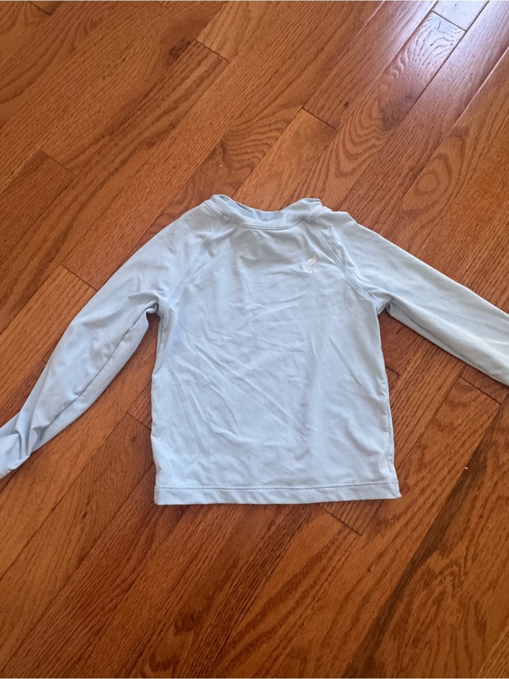 The Beaufort Bonnet Company Light Blue Long-Sleeve Kids Swim Rashguard